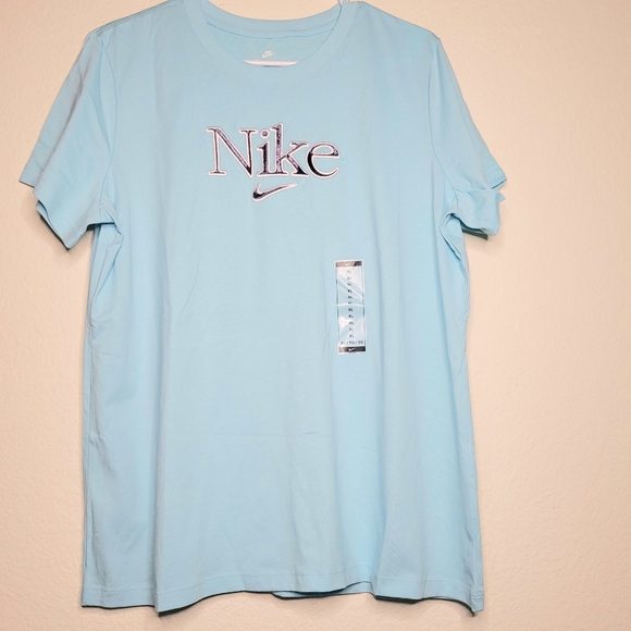 Nike Sportswear Women's Cotton Logo T-Shirt Size XL - Picture 2 of 9